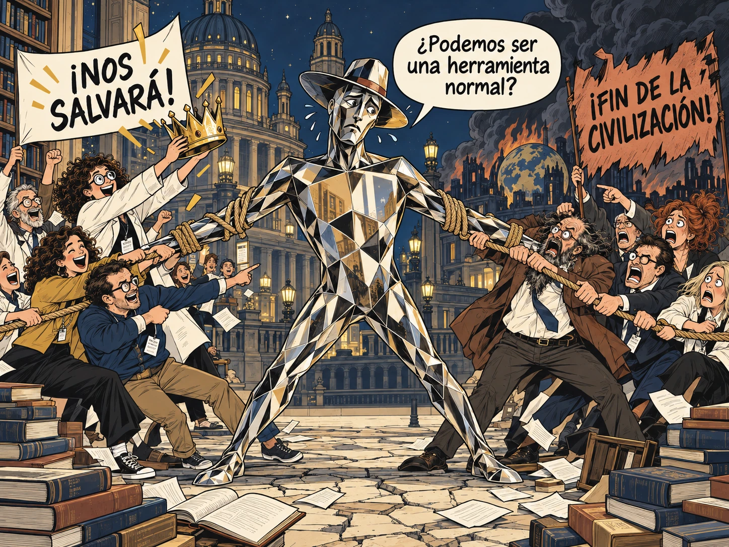 Entre la salvación y el apocalipsis: «¿Podemos ser una herramienta normal?»